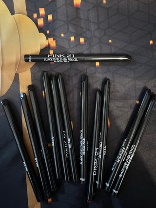 PINK 21 Black Eyeliner Pencil Retractable