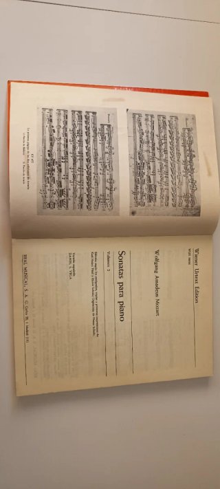Partituras Piano Wiener Urtext (5 volúmenes)