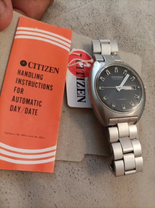Orologio Citizen UFO Cuscino Automatico 17 Gioielli
