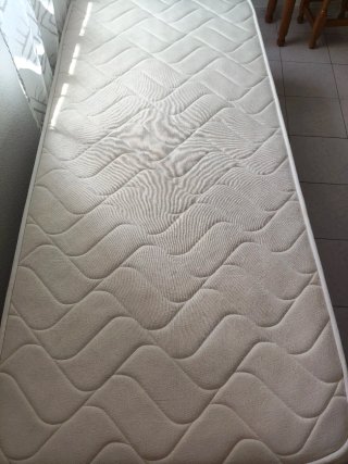 Cama 90cm + Base Tapizada ( 14 EN TOTAL )