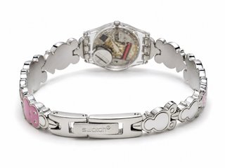 Swatch Irony Turning Fool YSS215G Vintage Rosa