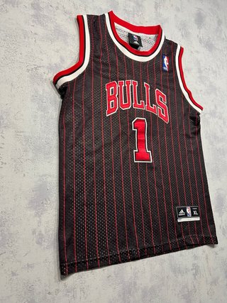 Camiseta Chicago Bulls Adidas Talla s rose 1