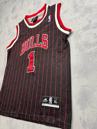 Camiseta Chicago Bulls Adidas Talla s rose 1