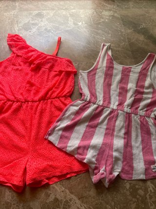 Lote 2 Monos Cortos Niña Talla13/14