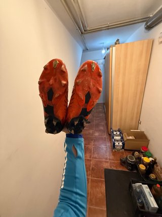 Botas Fútbol Adidas Tacos FG Naranja