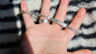 Pulsera Plata 925 no me olvides