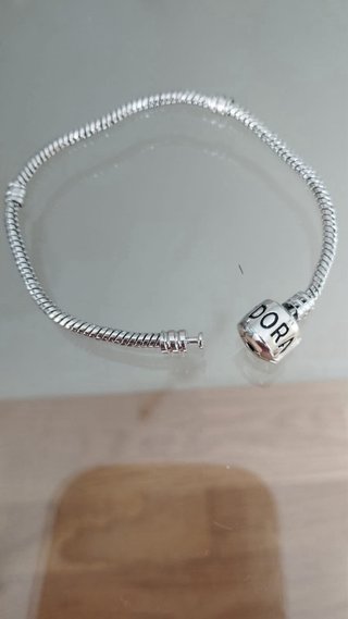 Pulsera Pandora 17cm Plata