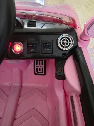 Cochecito Eléctrico Rosa Porsche
