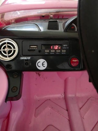 Cochecito Eléctrico Rosa Porsche