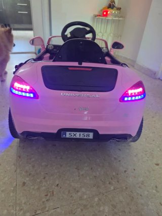 Cochecito Eléctrico Rosa Porsche