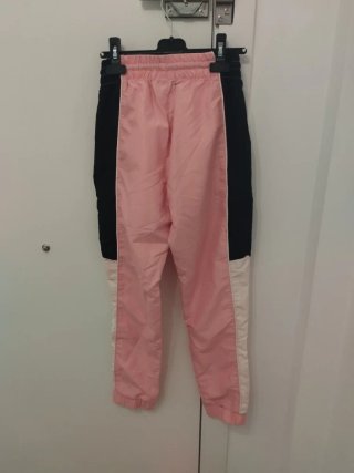Chándal tactel rosa y blanco Polinesia