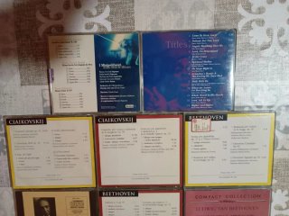Lotto 10 CD originali di musica classica e opera