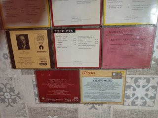 Lotto 10 CD originali di musica classica e opera