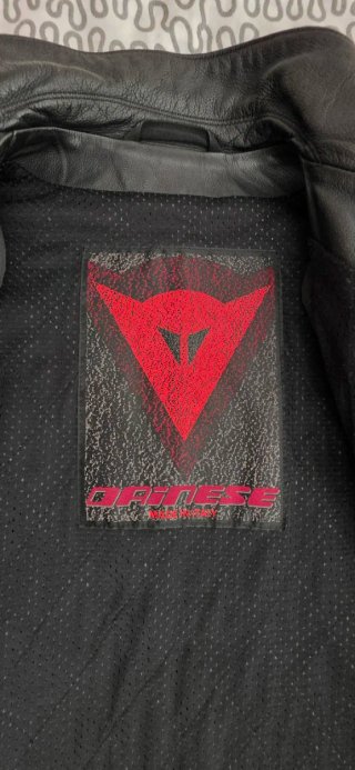 Chaqueta de cuero Dainese Road