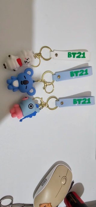 Llavero RJ BT21 de Jin -jhope-Rm (BTS)