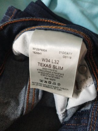 2 Pares Pantalones Wrangler valen más mirar marca