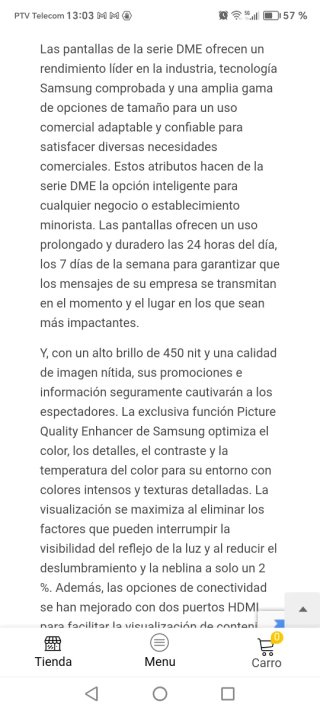 Monitor Samsung Profesional 32 LED