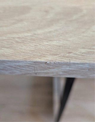 Escritorio moderno metal y madera