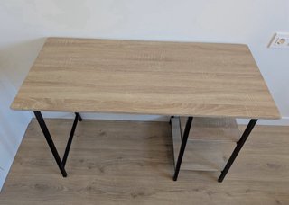 Escritorio moderno metal y madera