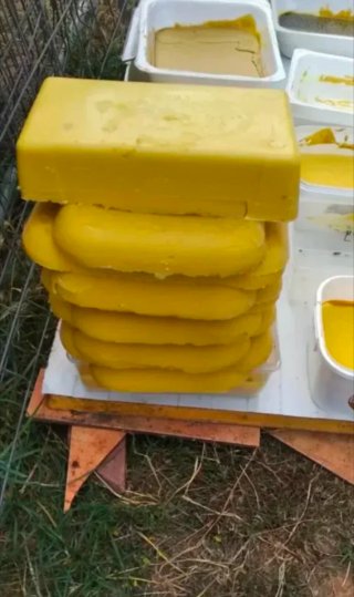 Cera de opérculo de abeja
