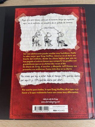 El diario de Greg. Un pringao total
