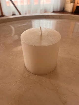 3 Velas Zara Home Blancas