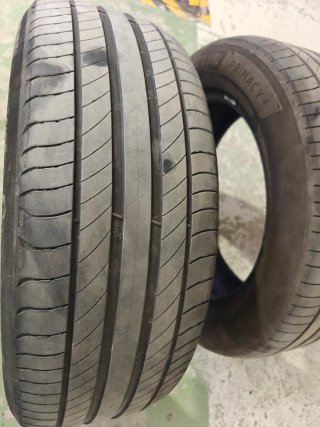 2 Ruedas Michelin Primacy 4 Gastadas