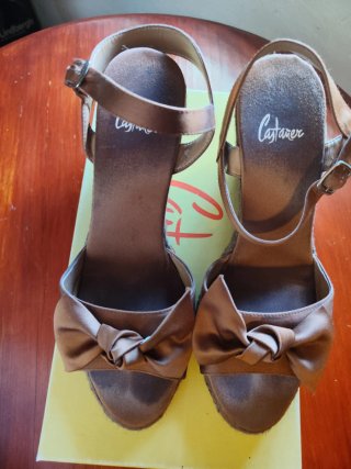 Sandalias Castañer Talla 40 Marrón