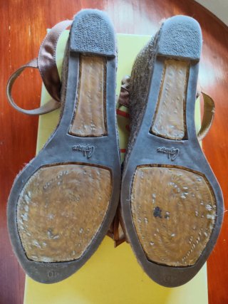 Sandalias Castañer Talla 40 Marrón