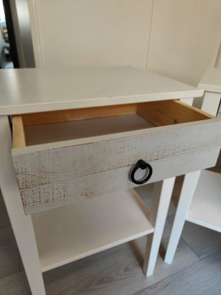 Mesitas de noche de madera (2 unidades)
