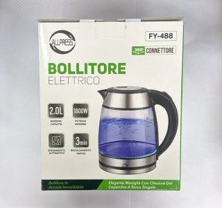 Bollitore Elettrico Allpress 2.0L 1800W FY-488