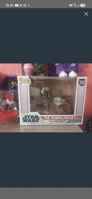 Funko Pop The Mandalorian con The Child 390