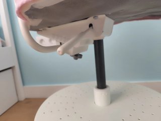 Silla escritorio infantil Ikea Vimund rosa