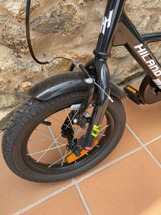 Bicicleta HILAND Hawk Infantil Negra
