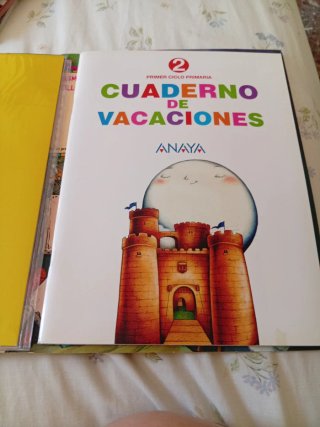 Cuaderno de vacaciones 2 primaria  Anaya