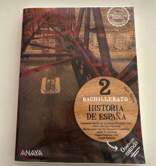 Historia de España, 2 Bachillerato, País Vasco,...