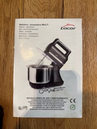 Batidora amasadora Lacor MULTI