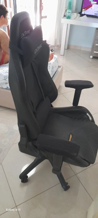 Sedia Gaming GX Trust Nera, usata