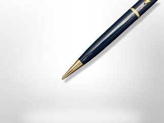 Bolígrafo Parker 45 Azul y Oro Vintage