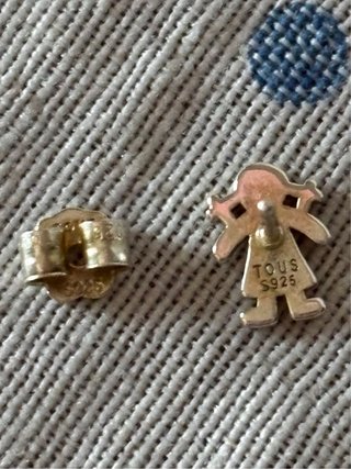 Pendientes Tous Niña Plata