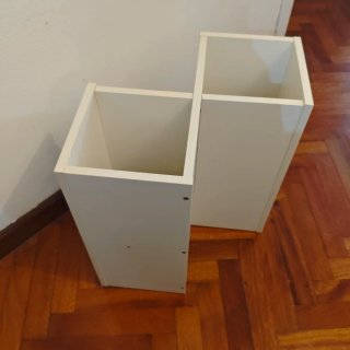 Botellero modular Ikea blanco
