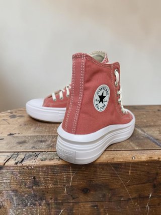 Converse plataforma rosa