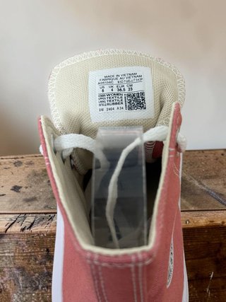 Converse plataforma rosa