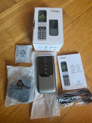 Teléfono Móvil Jicoqk F7 Plata