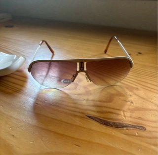 Gafas de sol Carrera Tikal aviador blanco marrón