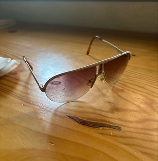 Gafas de sol Carrera Tikal aviador blanco marrón