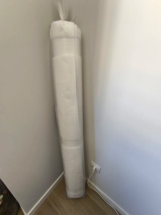 Alfombra suave blanca Nazar Rugs sin estrenar