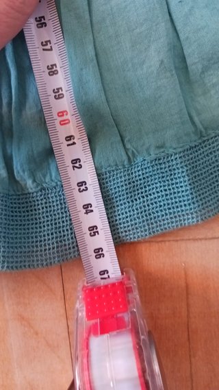 Falda midi Zara TRF Algodón Talla M