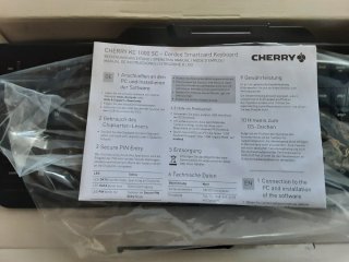 Teclado Cherry KC 1000SC Negro