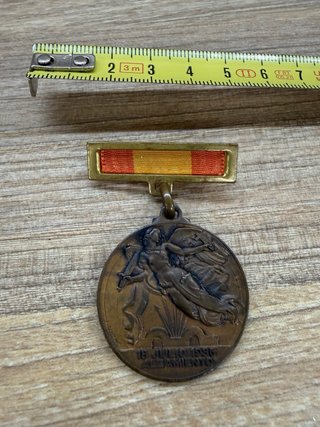 Medalla 18 Julio 1936 Alzamiento y Victoria